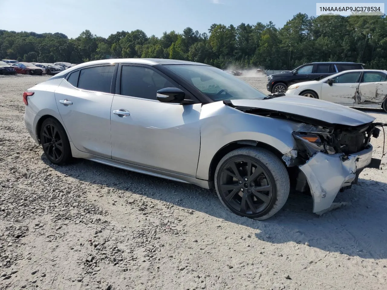 2018 Nissan Maxima 3.5S VIN: 1N4AA6AP9JC378534 Lot: 68757994