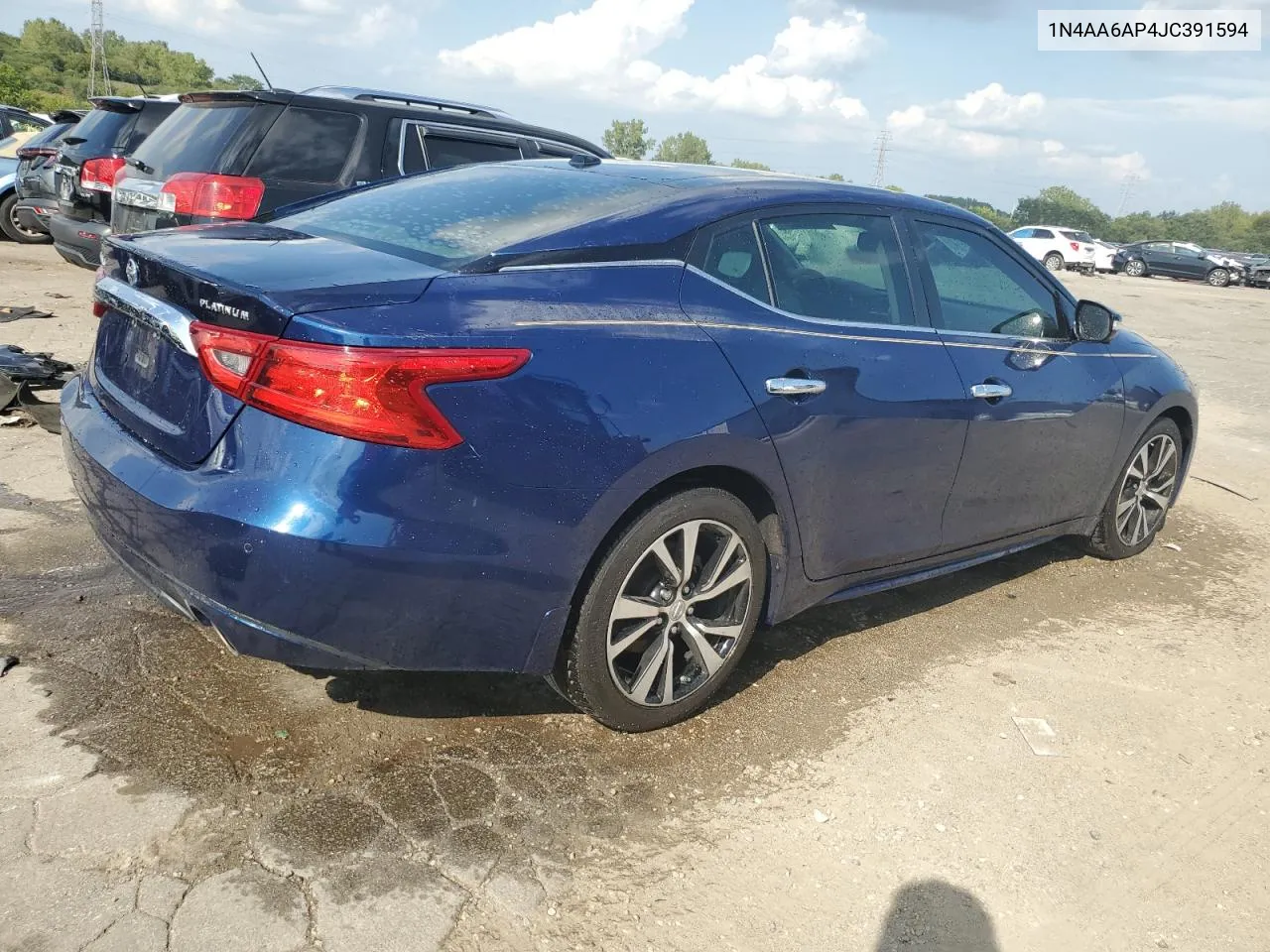 2018 Nissan Maxima 3.5S VIN: 1N4AA6AP4JC391594 Lot: 68832054