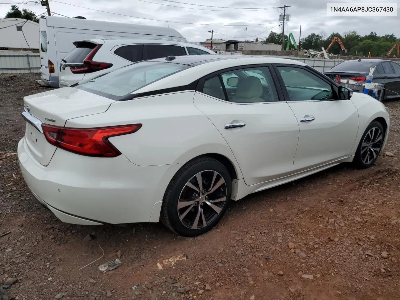 1N4AA6AP8JC367430 2018 Nissan Maxima 3.5S