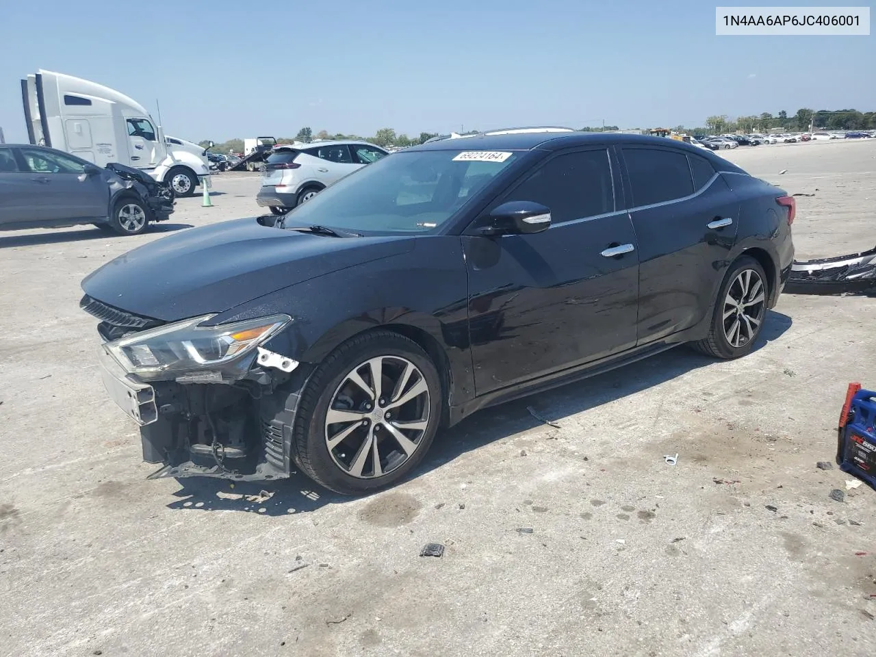 2018 Nissan Maxima 3.5S VIN: 1N4AA6AP6JC406001 Lot: 69224164