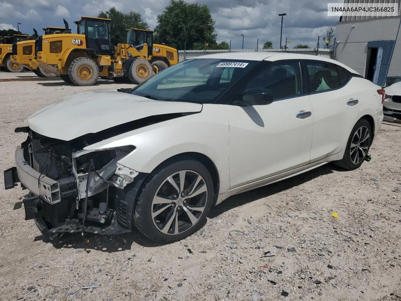 2018 Nissan Maxima 3.5S VIN: 1N4AA6AP4JC366825 Lot: 69997414