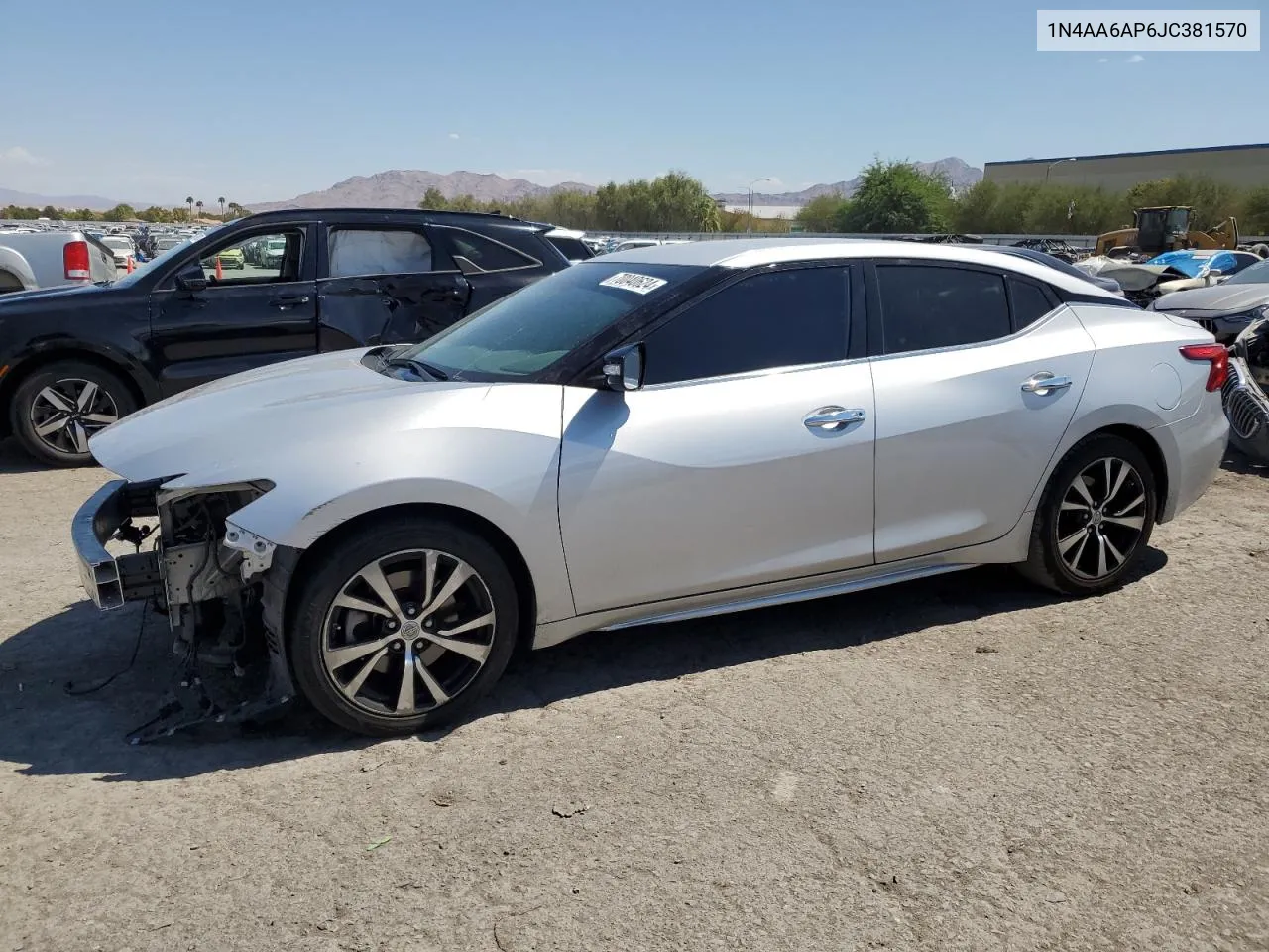 2018 Nissan Maxima 3.5S VIN: 1N4AA6AP6JC381570 Lot: 70040624