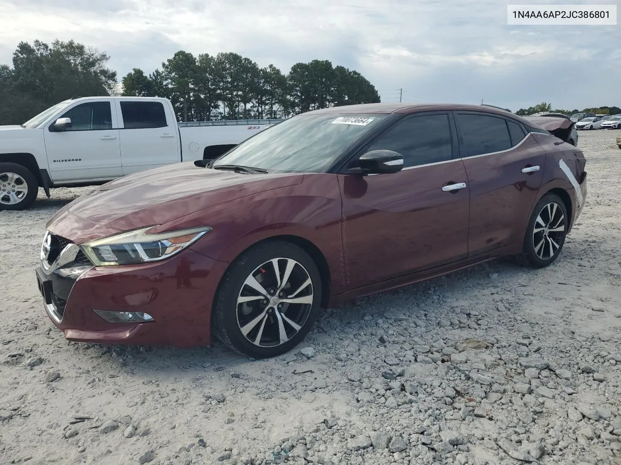 2018 Nissan Maxima 3.5S VIN: 1N4AA6AP2JC386801 Lot: 70073664