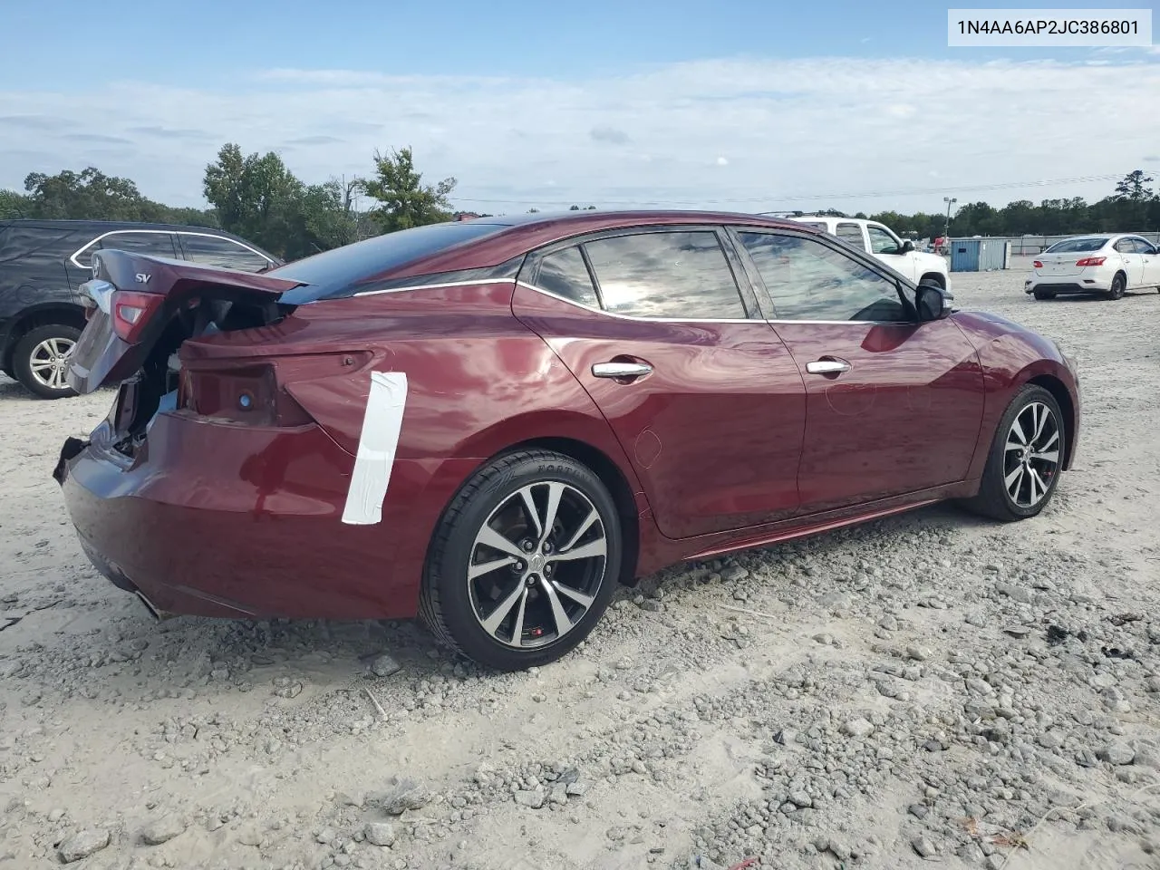 1N4AA6AP2JC386801 2018 Nissan Maxima 3.5S