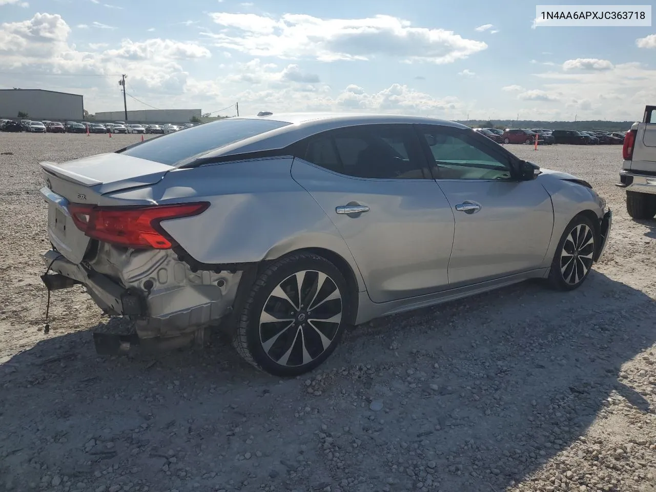 2018 Nissan Maxima 3.5S VIN: 1N4AA6APXJC363718 Lot: 70464834