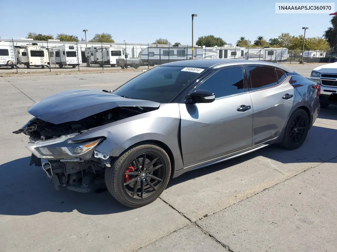 2018 Nissan Maxima 3.5S VIN: 1N4AA6AP5JC360970 Lot: 70464914