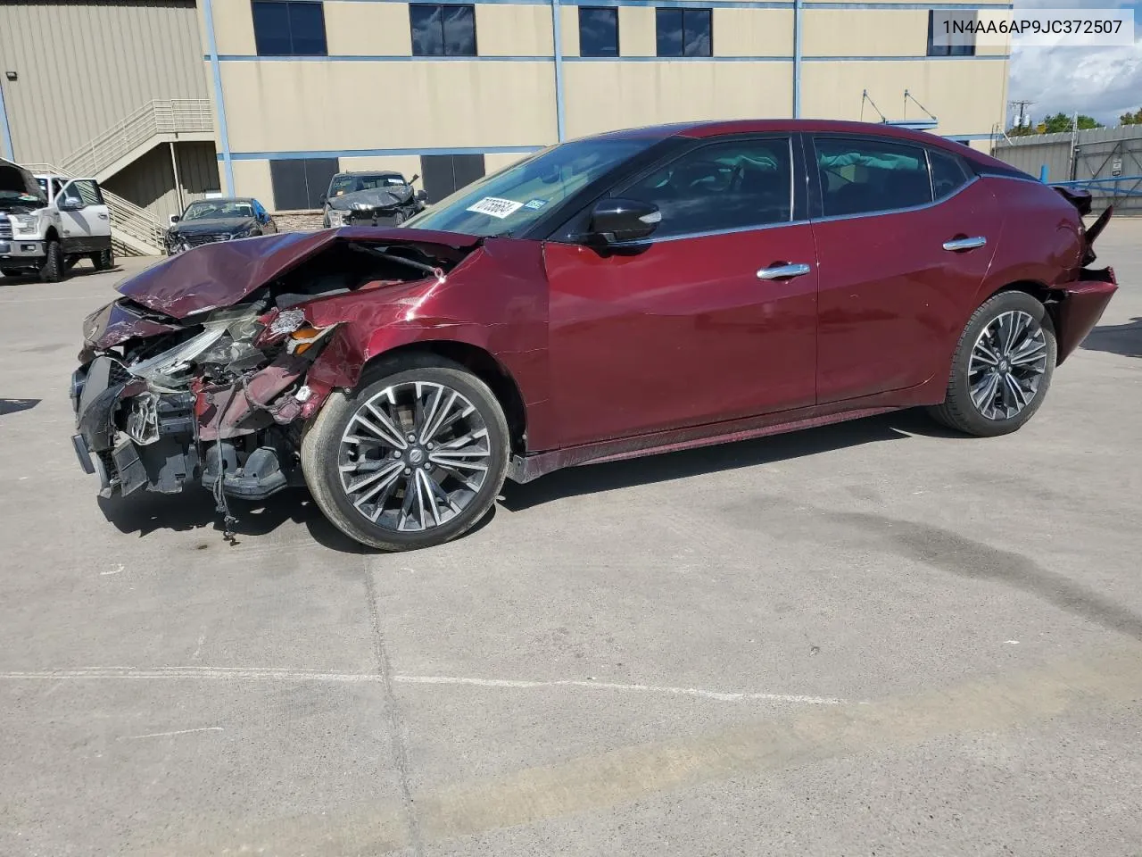 2018 Nissan Maxima 3.5S VIN: 1N4AA6AP9JC372507 Lot: 70755664