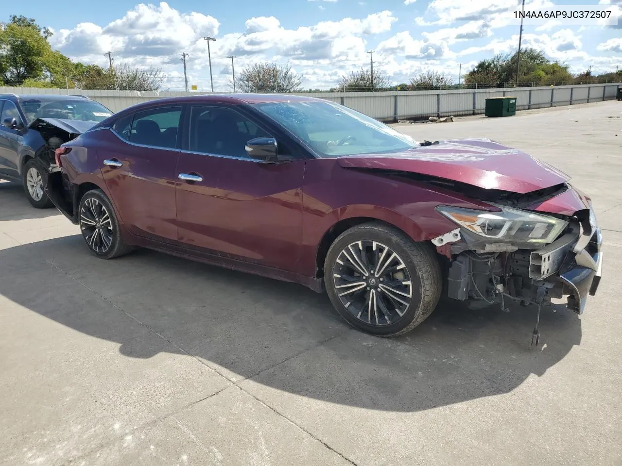 2018 Nissan Maxima 3.5S VIN: 1N4AA6AP9JC372507 Lot: 70755664