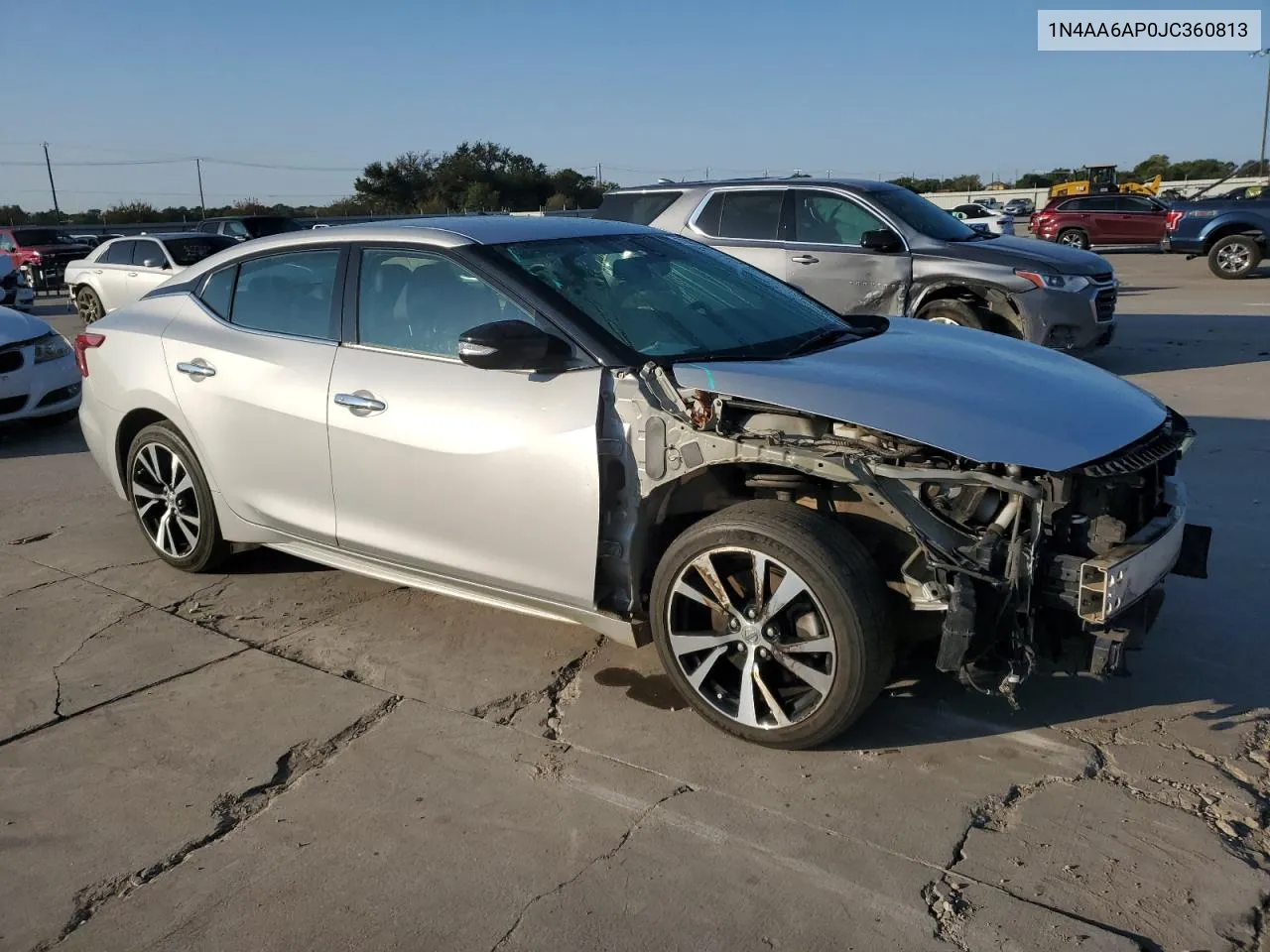 2018 Nissan Maxima 3.5S VIN: 1N4AA6AP0JC360813 Lot: 71431354