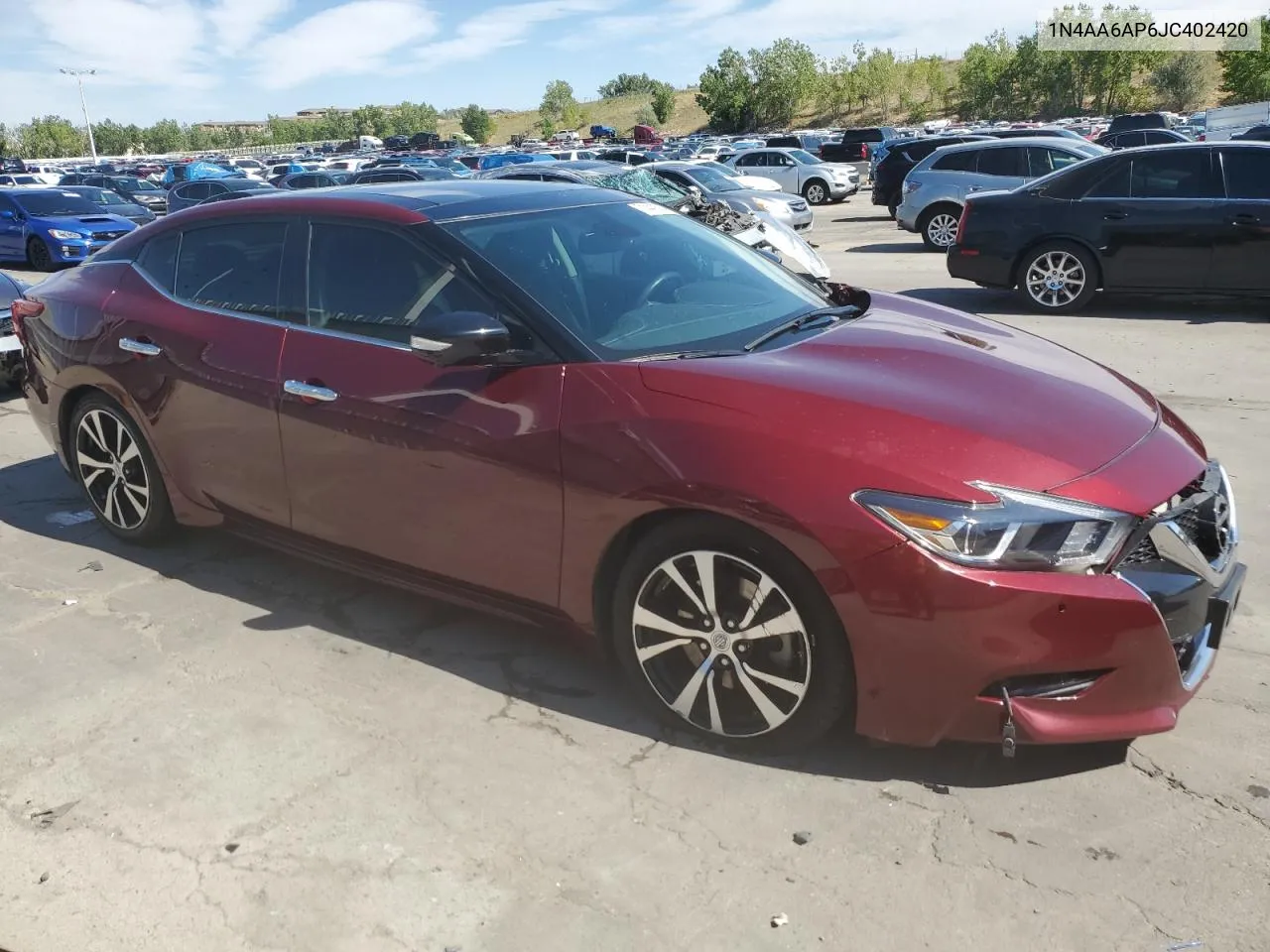 2018 Nissan Maxima 3.5S VIN: 1N4AA6AP6JC402420 Lot: 71440584