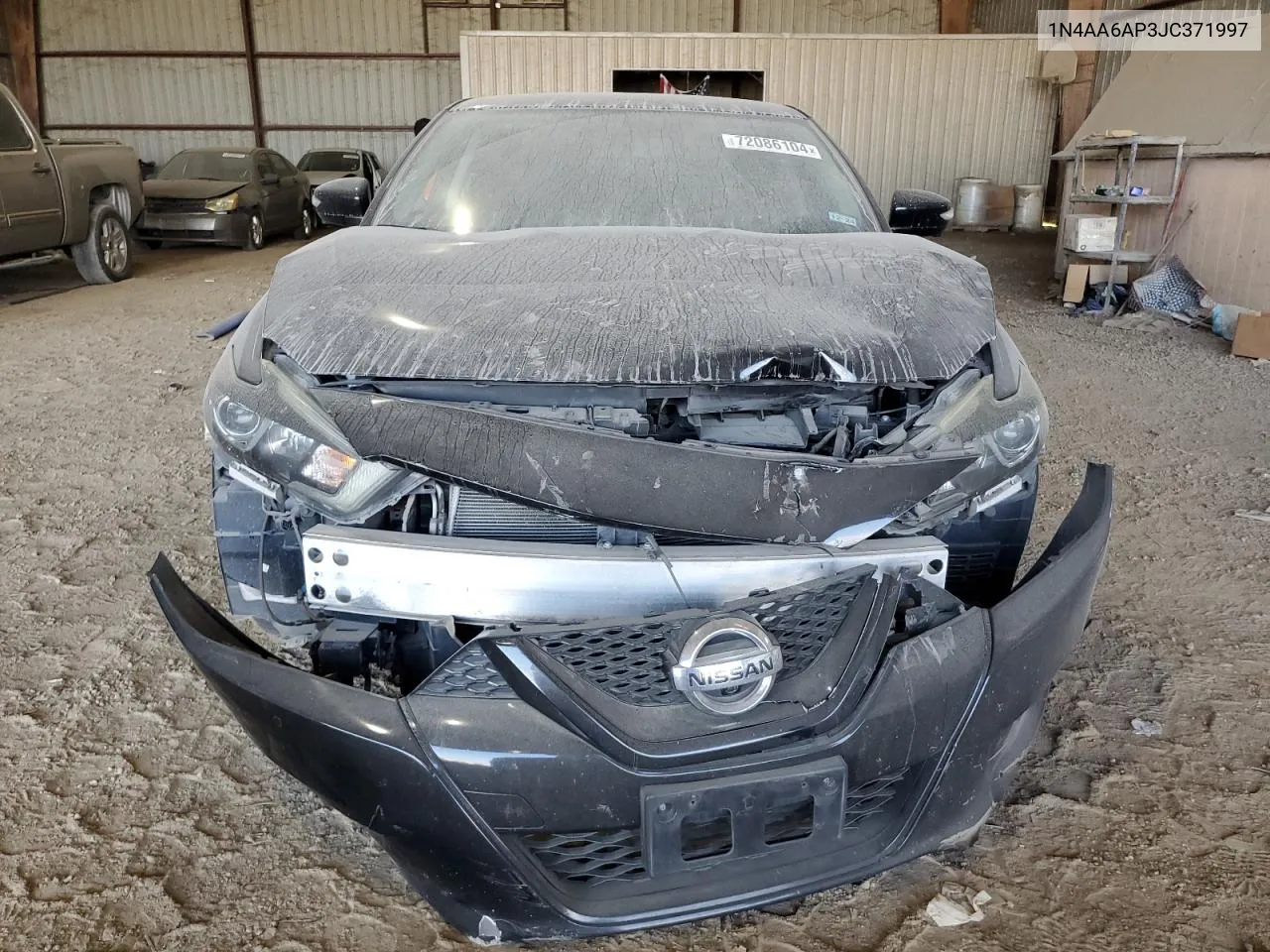 2018 Nissan Maxima 3.5S VIN: 1N4AA6AP3JC371997 Lot: 72086104