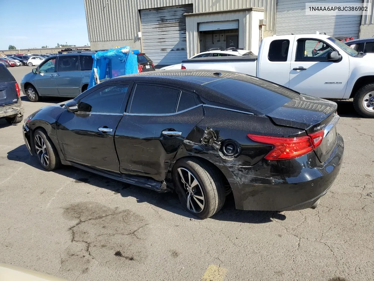 2018 Nissan Maxima 3.5S VIN: 1N4AA6AP8JC386902 Lot: 72095104