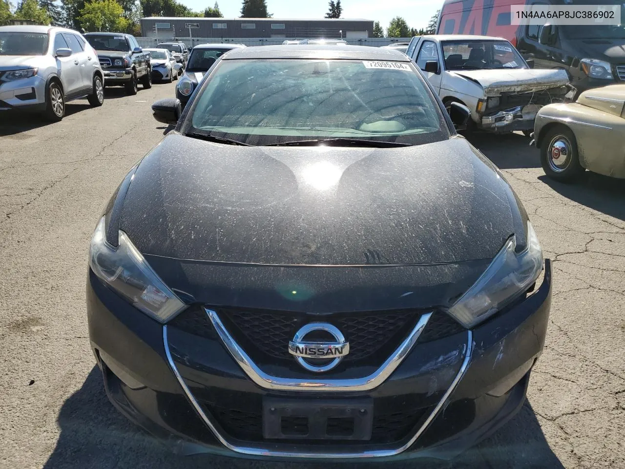 2018 Nissan Maxima 3.5S VIN: 1N4AA6AP8JC386902 Lot: 72095104