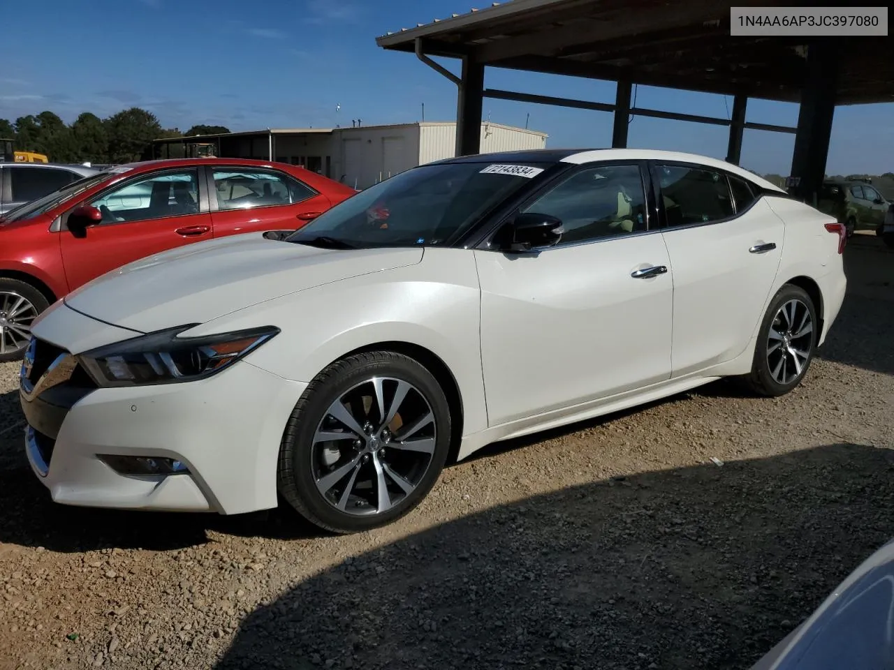 2018 Nissan Maxima 3.5S VIN: 1N4AA6AP3JC397080 Lot: 72143834