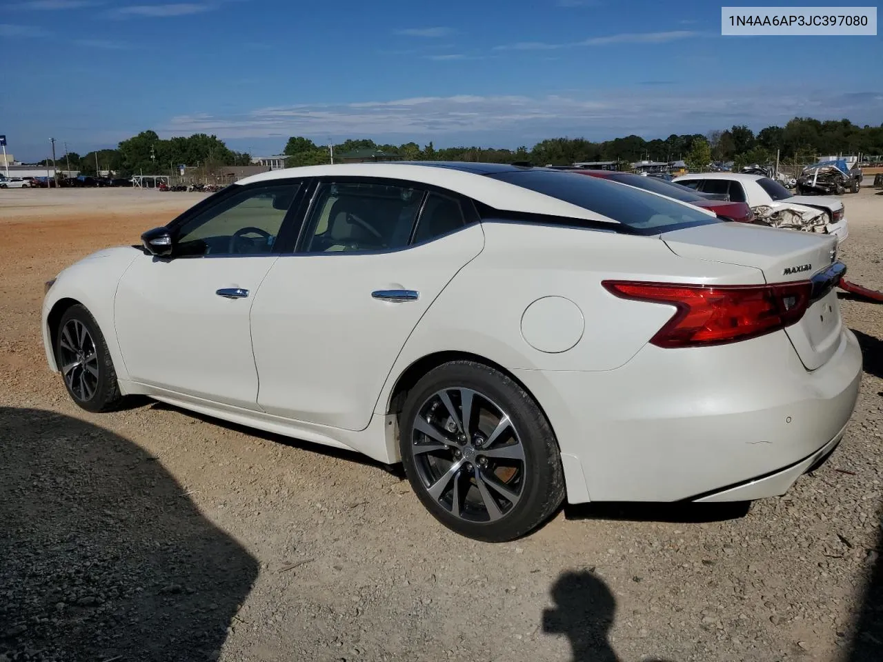 2018 Nissan Maxima 3.5S VIN: 1N4AA6AP3JC397080 Lot: 72143834