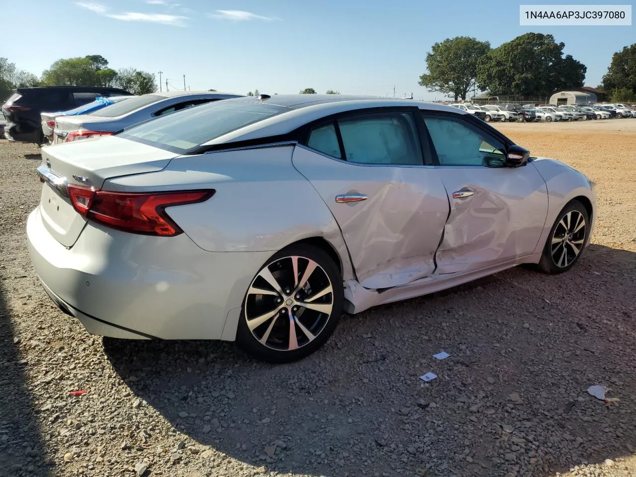 2018 Nissan Maxima 3.5S VIN: 1N4AA6AP3JC397080 Lot: 72143834