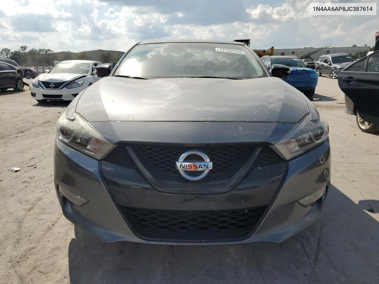 2018 Nissan Maxima 3.5S VIN: 1N4AA6AP8JC387614 Lot: 72152534