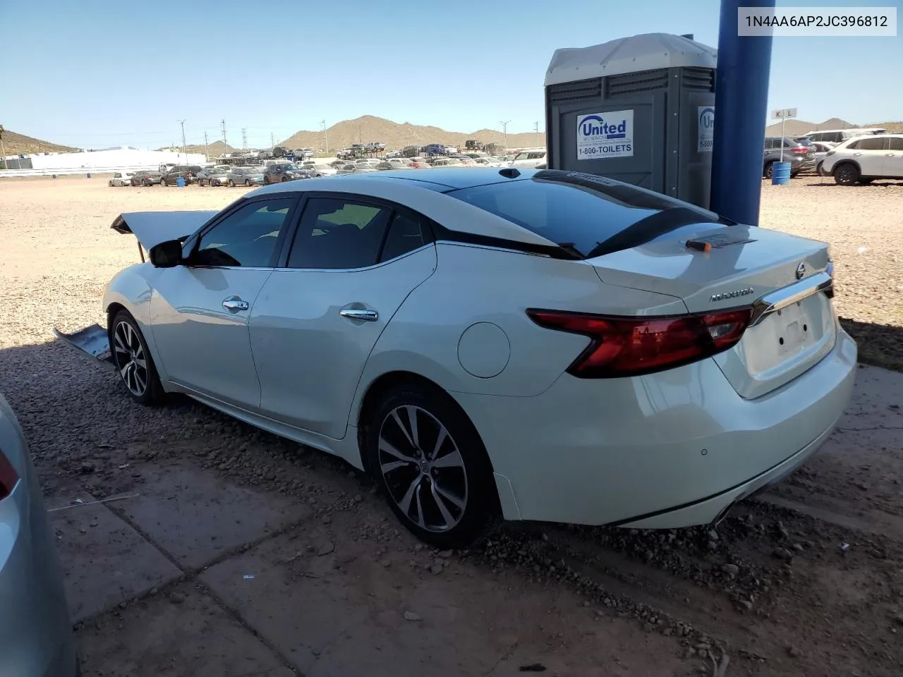 2018 Nissan Maxima 3.5S VIN: 1N4AA6AP2JC396812 Lot: 72264414