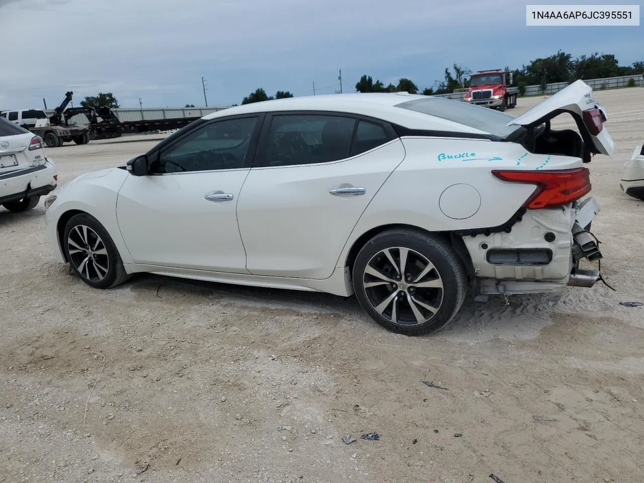 2018 Nissan Maxima 3.5S VIN: 1N4AA6AP6JC395551 Lot: 72434524