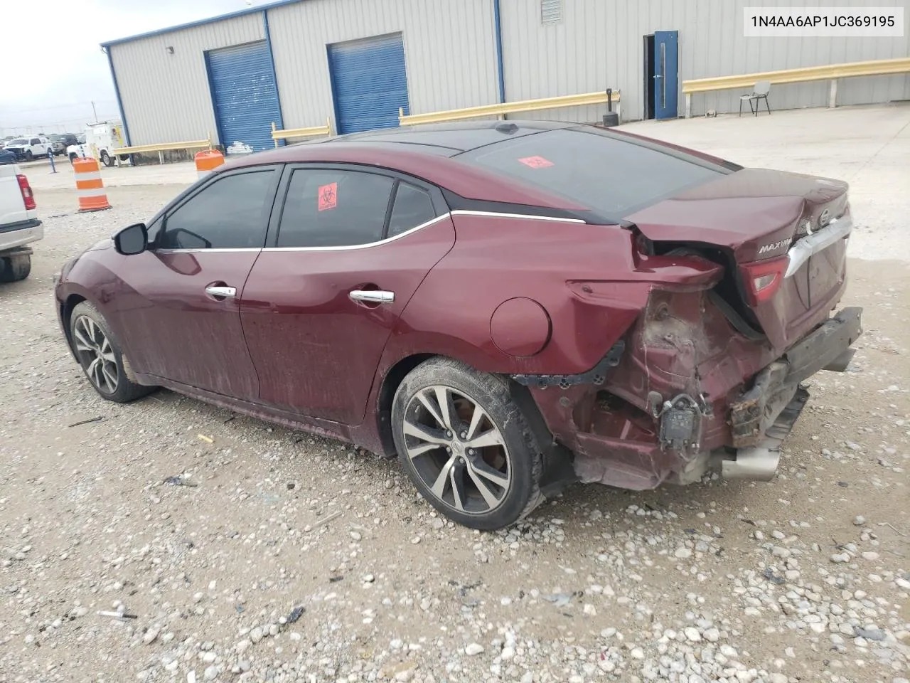 1N4AA6AP1JC369195 2018 Nissan Maxima 3.5S