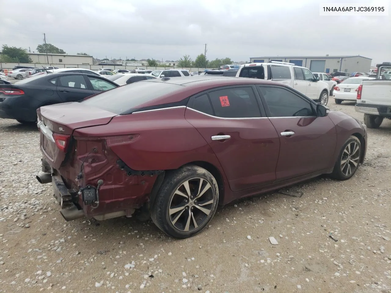 1N4AA6AP1JC369195 2018 Nissan Maxima 3.5S