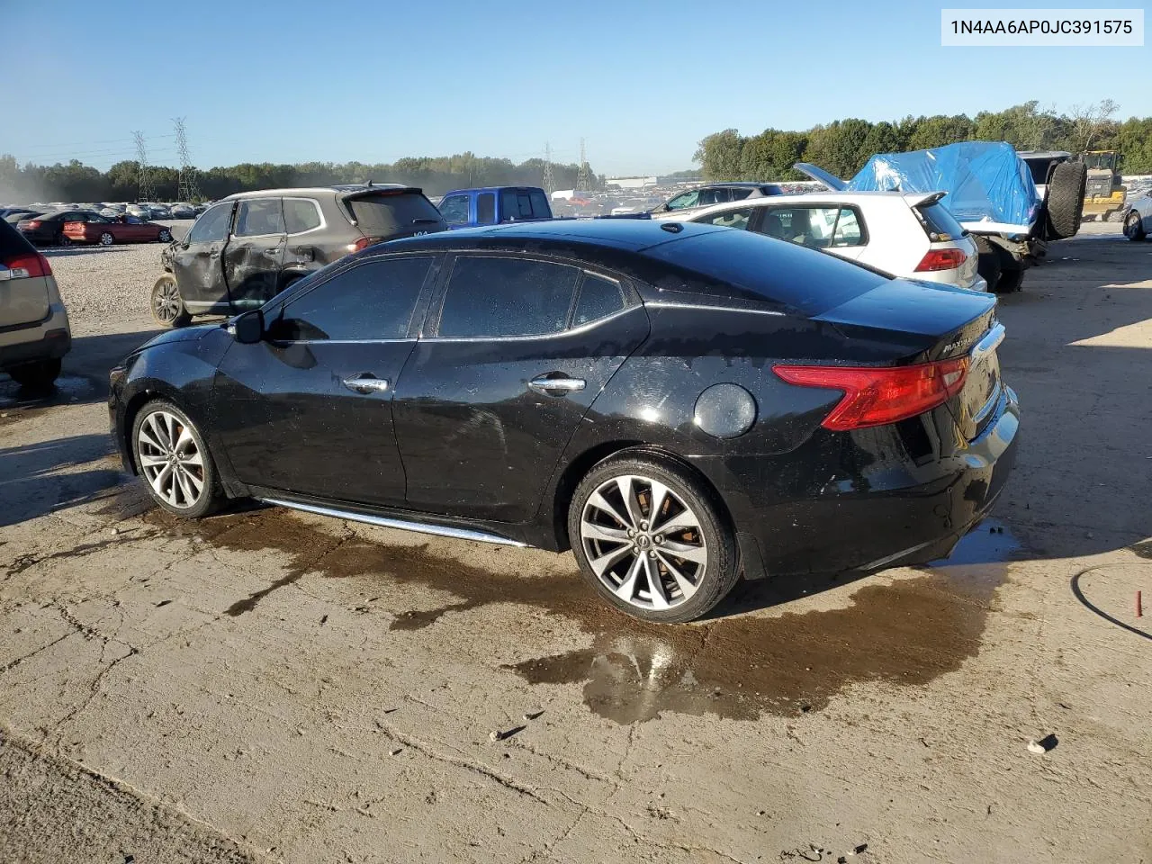 2018 Nissan Maxima 3.5S VIN: 1N4AA6AP0JC391575 Lot: 73040204