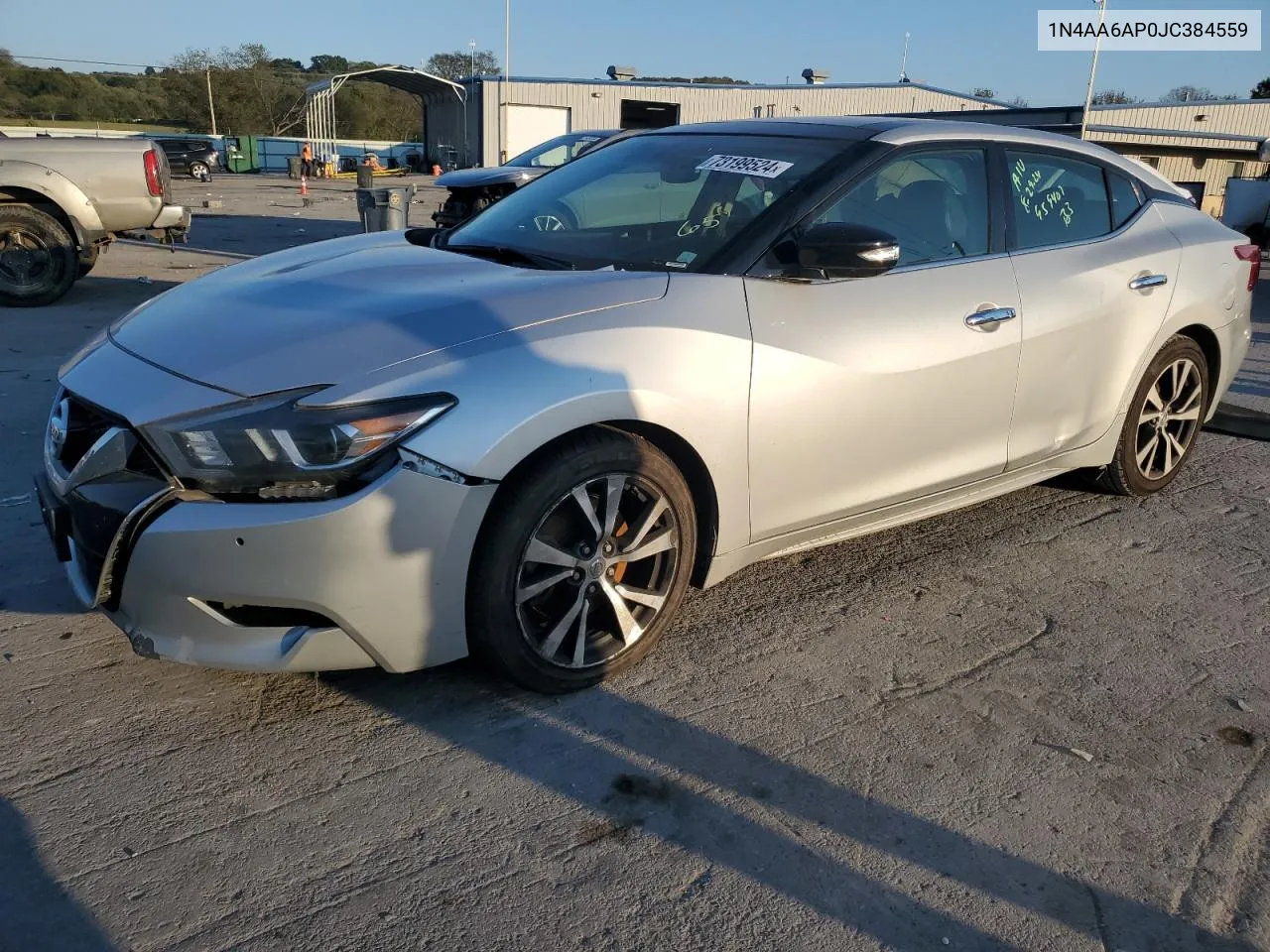 2018 Nissan Maxima 3.5S VIN: 1N4AA6AP0JC384559 Lot: 73199524