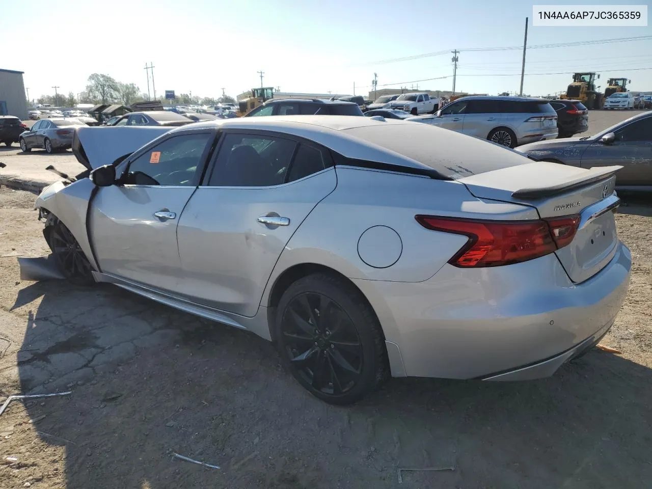 2018 Nissan Maxima 3.5S VIN: 1N4AA6AP7JC365359 Lot: 73335024