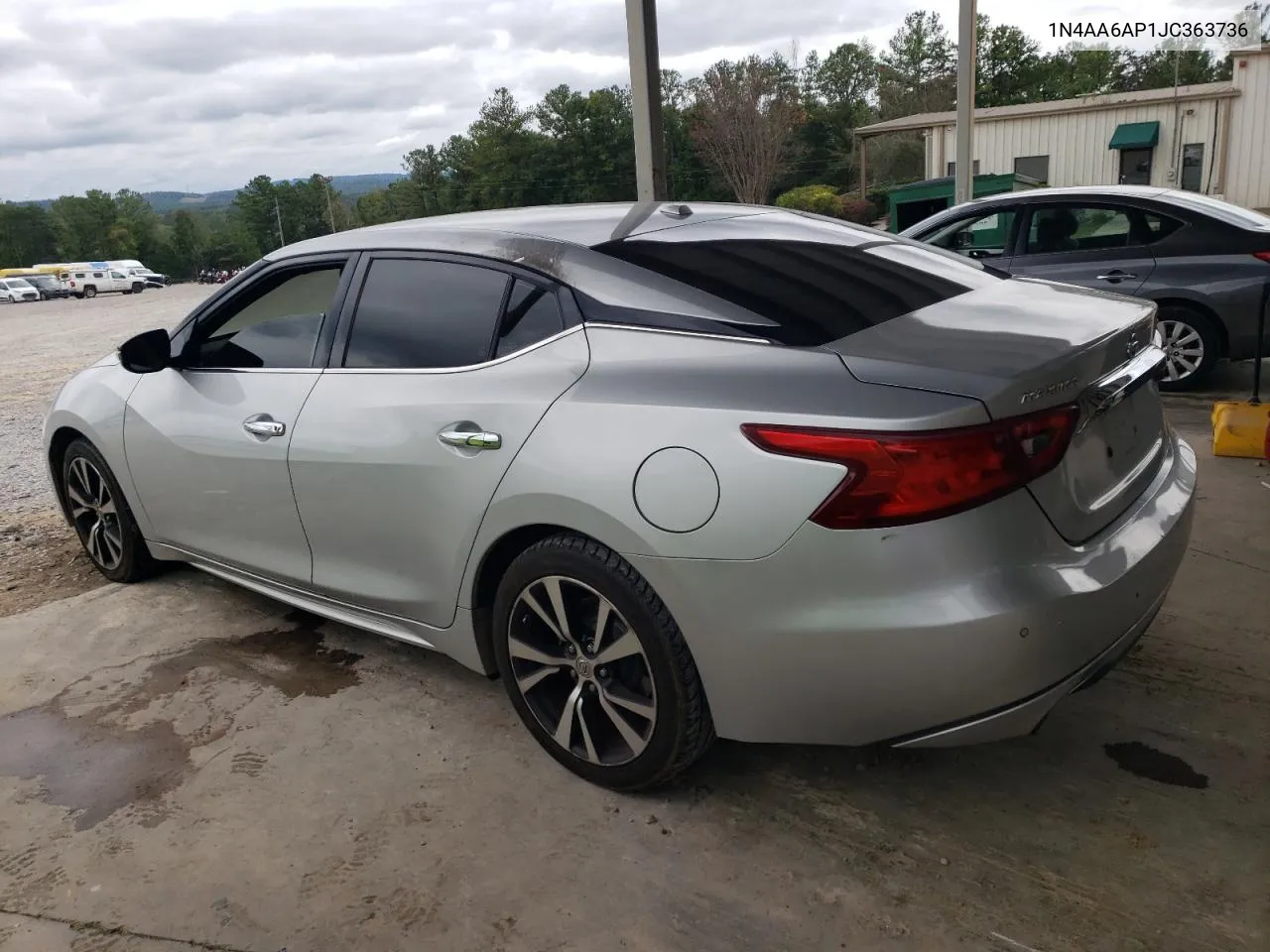 2018 Nissan Maxima 3.5S VIN: 1N4AA6AP1JC363736 Lot: 73355524