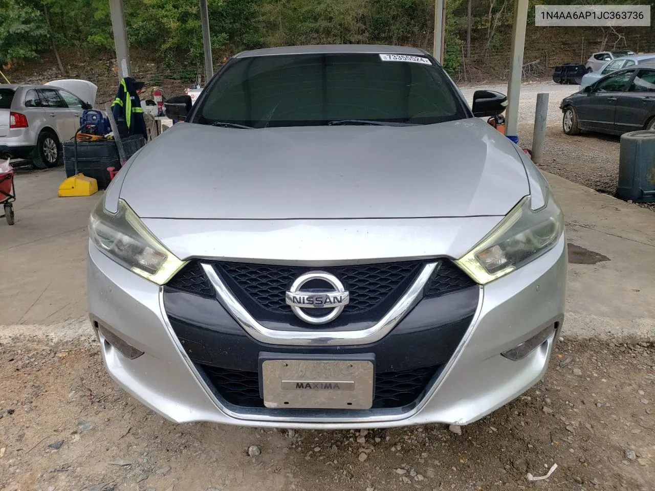 2018 Nissan Maxima 3.5S VIN: 1N4AA6AP1JC363736 Lot: 73355524