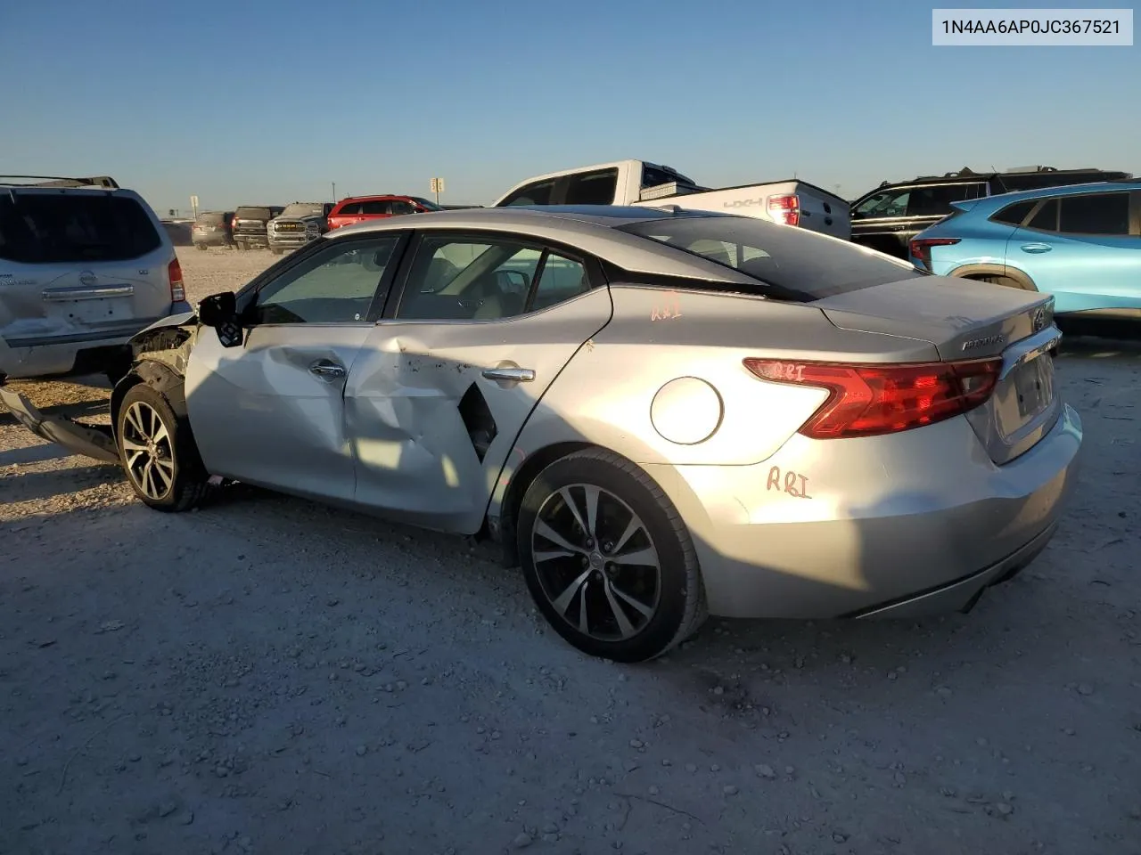 2018 Nissan Maxima 3.5S VIN: 1N4AA6AP0JC367521 Lot: 73510344