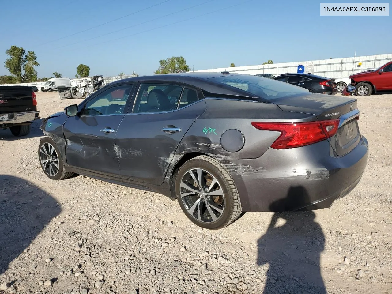 2018 Nissan Maxima 3.5S VIN: 1N4AA6APXJC386898 Lot: 73600154