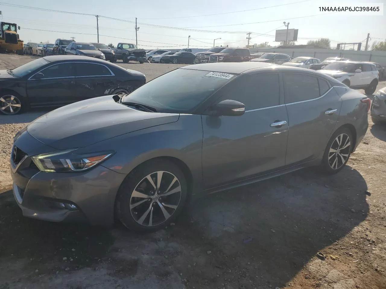 1N4AA6AP6JC398465 2018 Nissan Maxima 3.5S