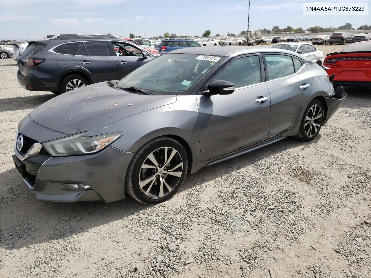 2018 Nissan Maxima 3.5S VIN: 1N4AA6AP1JC373229 Lot: 74385974