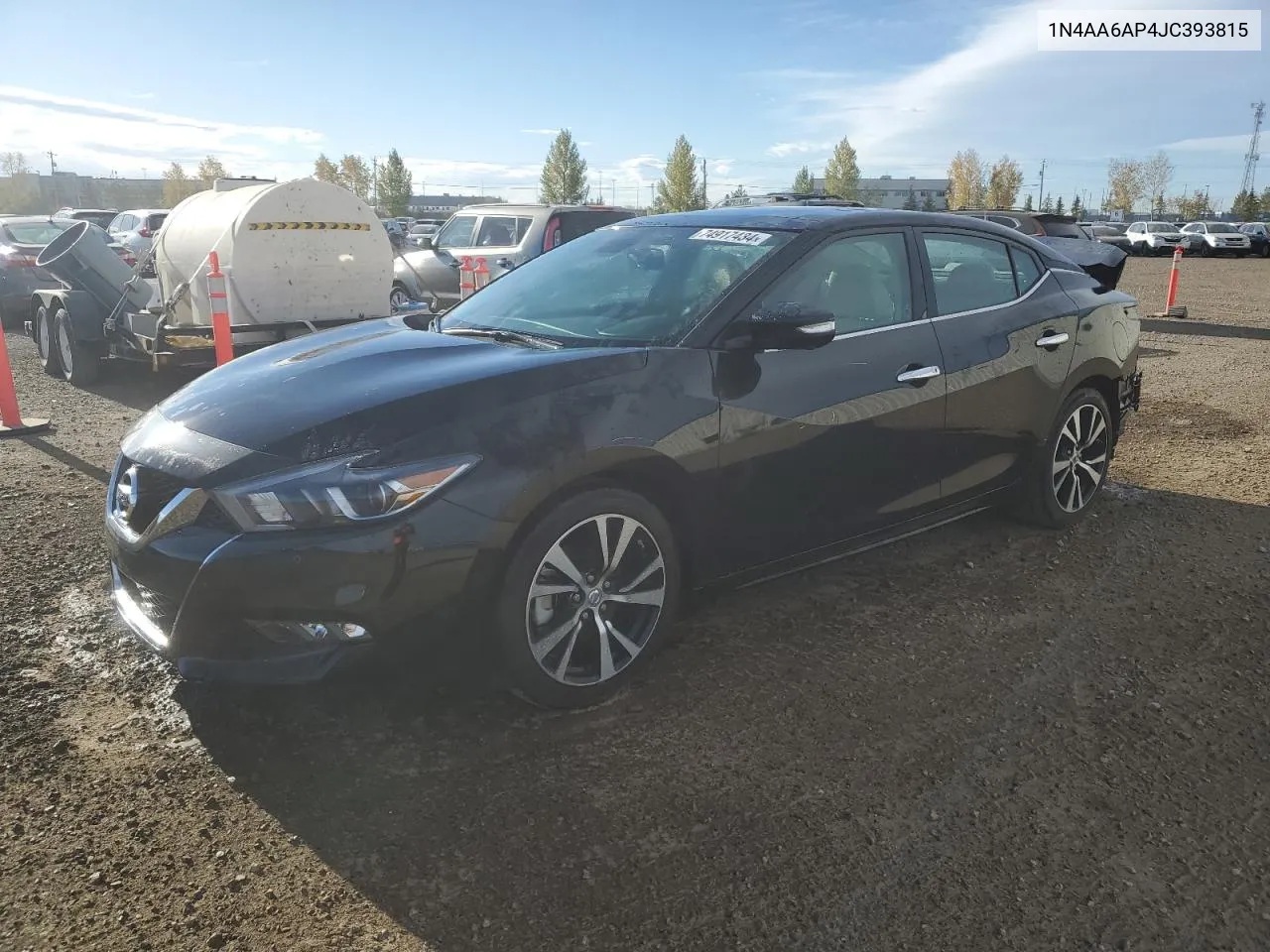 1N4AA6AP4JC393815 2018 Nissan Maxima 3.5S