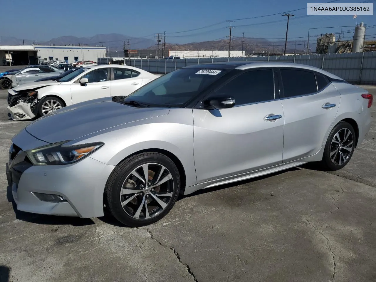 2018 Nissan Maxima 3.5S VIN: 1N4AA6AP0JC385162 Lot: 75208444