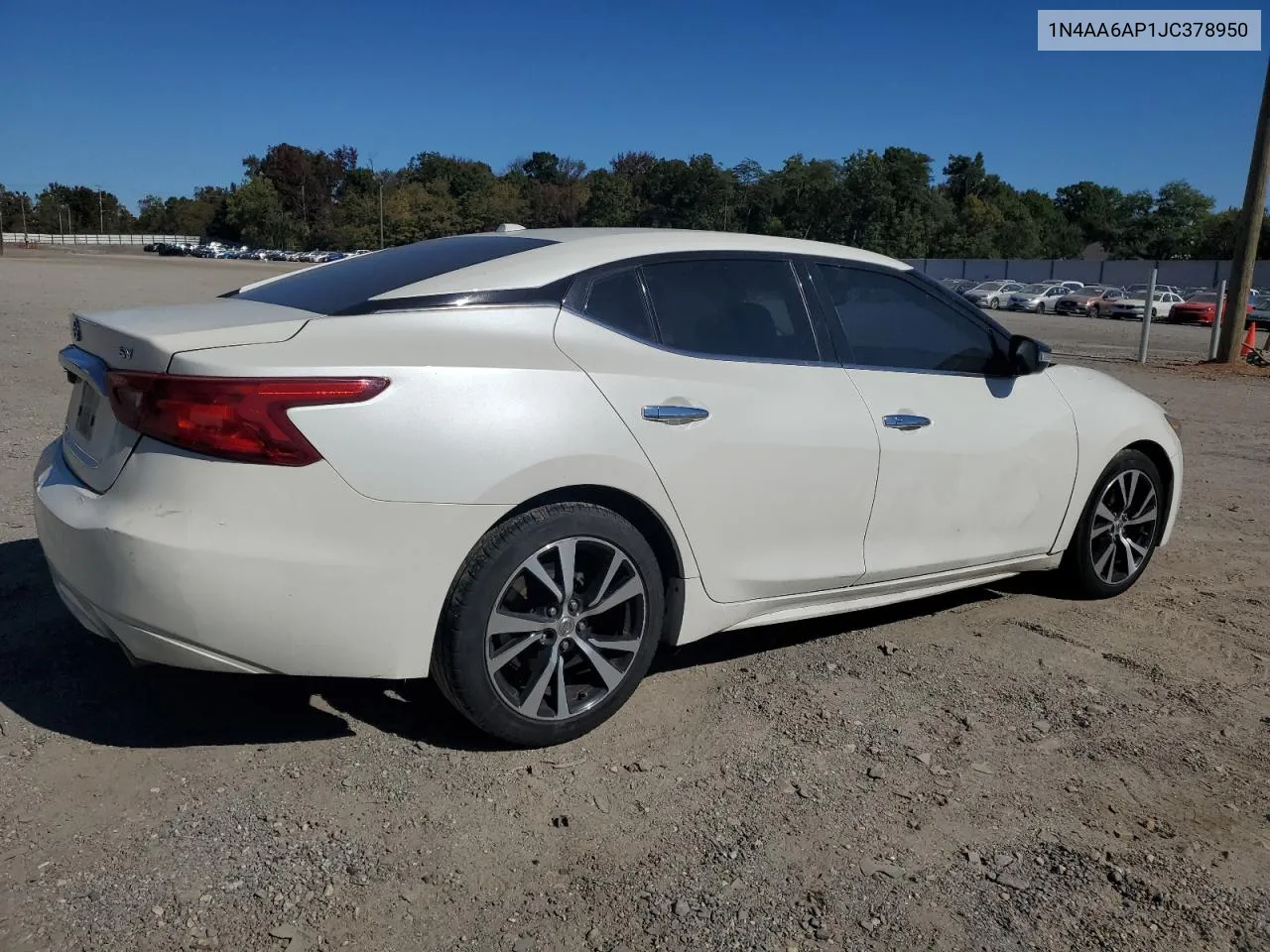 2018 Nissan Maxima 3.5S VIN: 1N4AA6AP1JC378950 Lot: 75229634