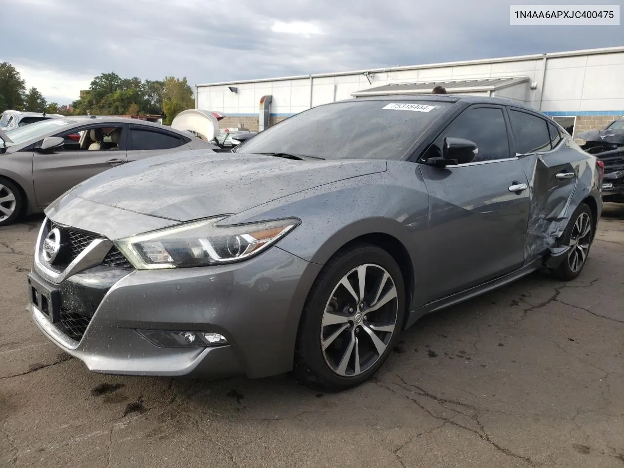 2018 Nissan Maxima 3.5S VIN: 1N4AA6APXJC400475 Lot: 75318404