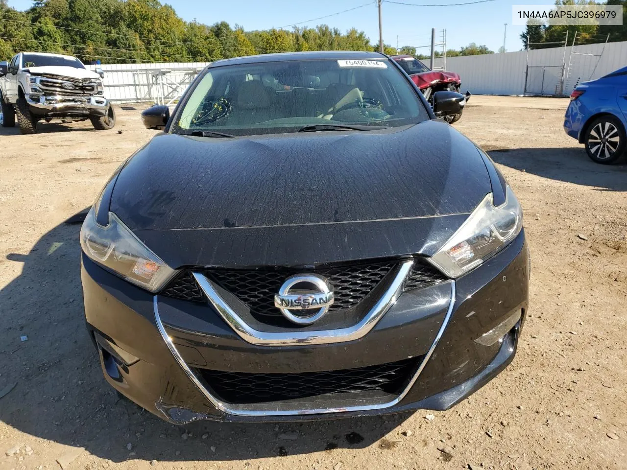 2018 Nissan Maxima 3.5S VIN: 1N4AA6AP5JC396979 Lot: 75400194