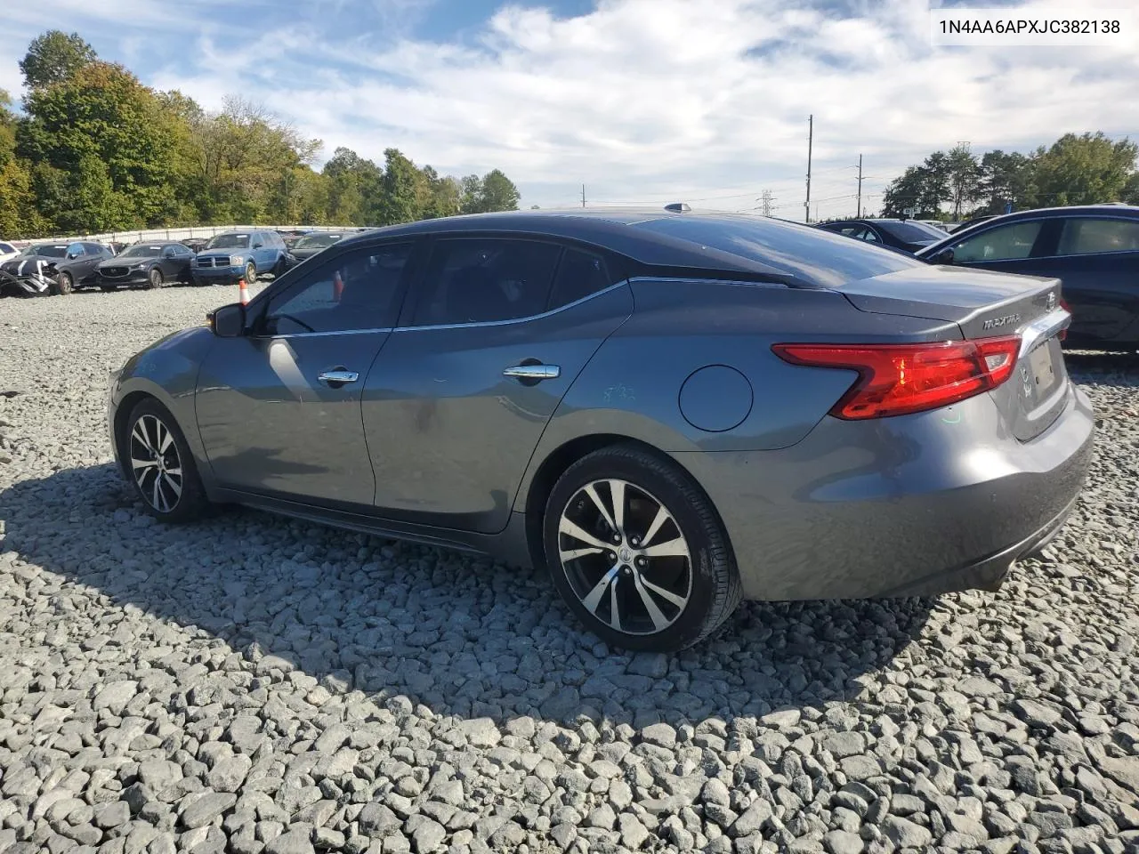 2018 Nissan Maxima 3.5S VIN: 1N4AA6APXJC382138 Lot: 75600144