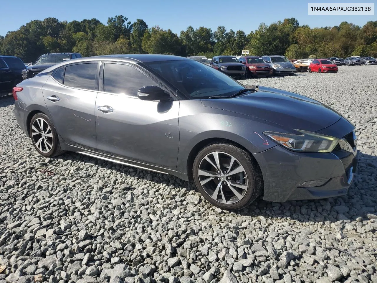 2018 Nissan Maxima 3.5S VIN: 1N4AA6APXJC382138 Lot: 75600144