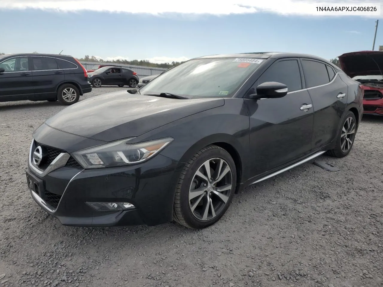 2018 Nissan Maxima 3.5S VIN: 1N4AA6APXJC406826 Lot: 75805484