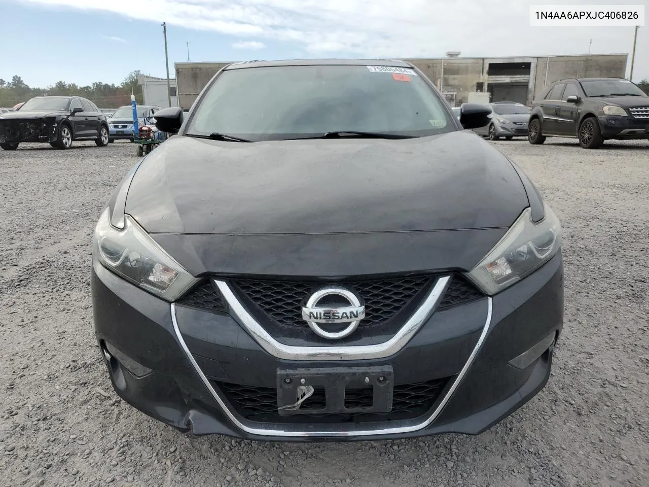 2018 Nissan Maxima 3.5S VIN: 1N4AA6APXJC406826 Lot: 75805484