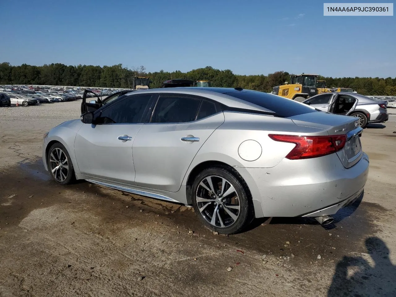 2018 Nissan Maxima 3.5S VIN: 1N4AA6AP9JC390361 Lot: 75896704