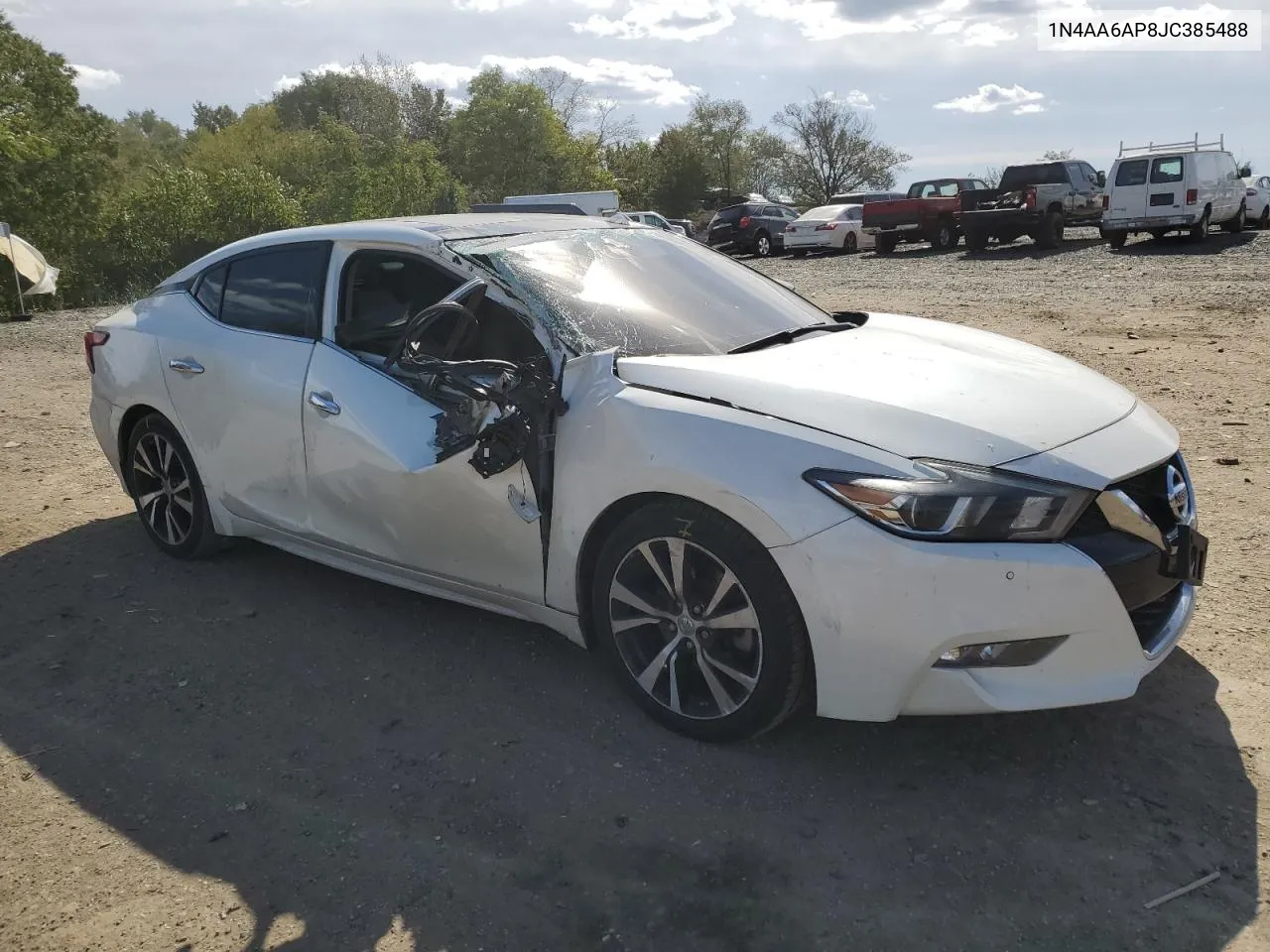 2018 Nissan Maxima 3.5S VIN: 1N4AA6AP8JC385488 Lot: 76100874