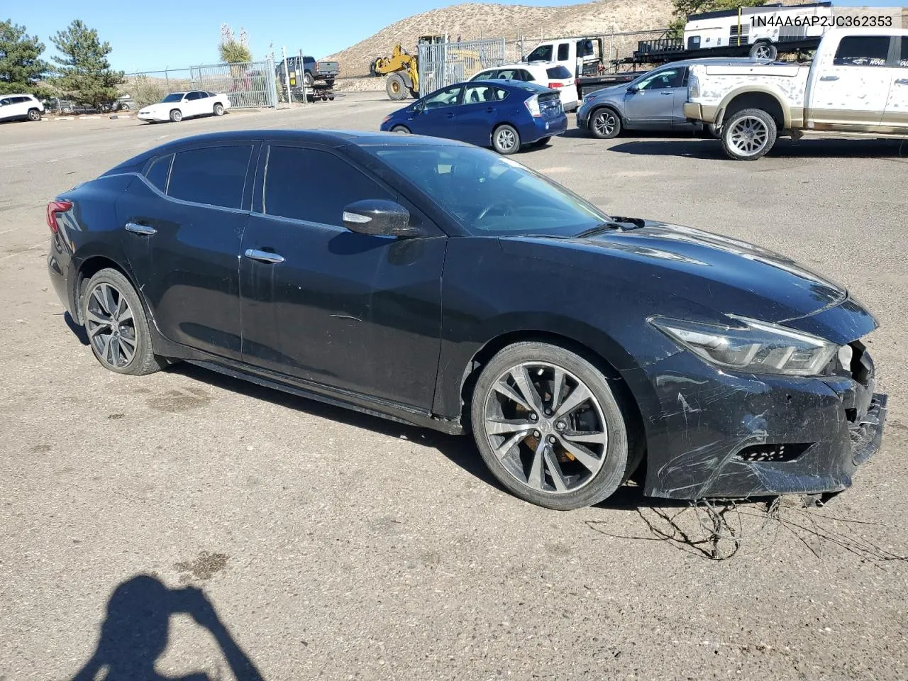 2018 Nissan Maxima 3.5S VIN: 1N4AA6AP2JC362353 Lot: 76805044