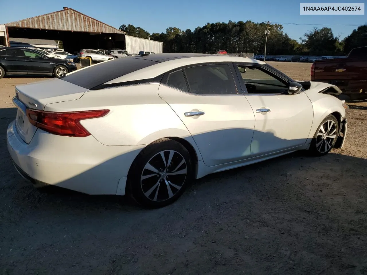 2018 Nissan Maxima 3.5S VIN: 1N4AA6AP4JC402674 Lot: 76942244