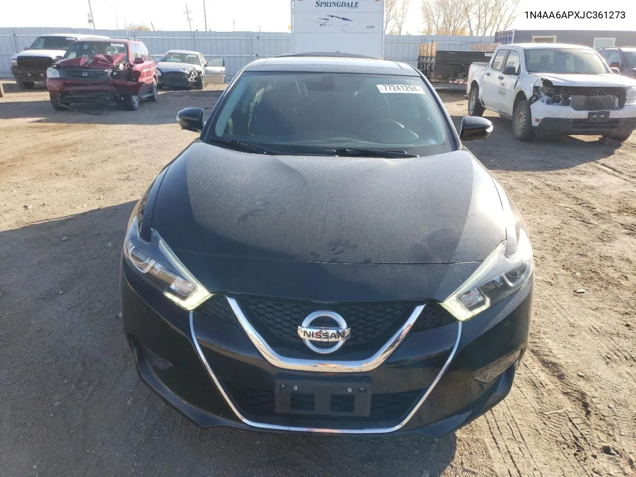 2018 Nissan Maxima 3.5S VIN: 1N4AA6APXJC361273 Lot: 77241294