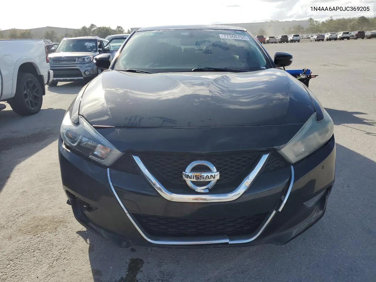 2018 Nissan Maxima 3.5S VIN: 1N4AA6AP0JC369205 Lot: 77360794