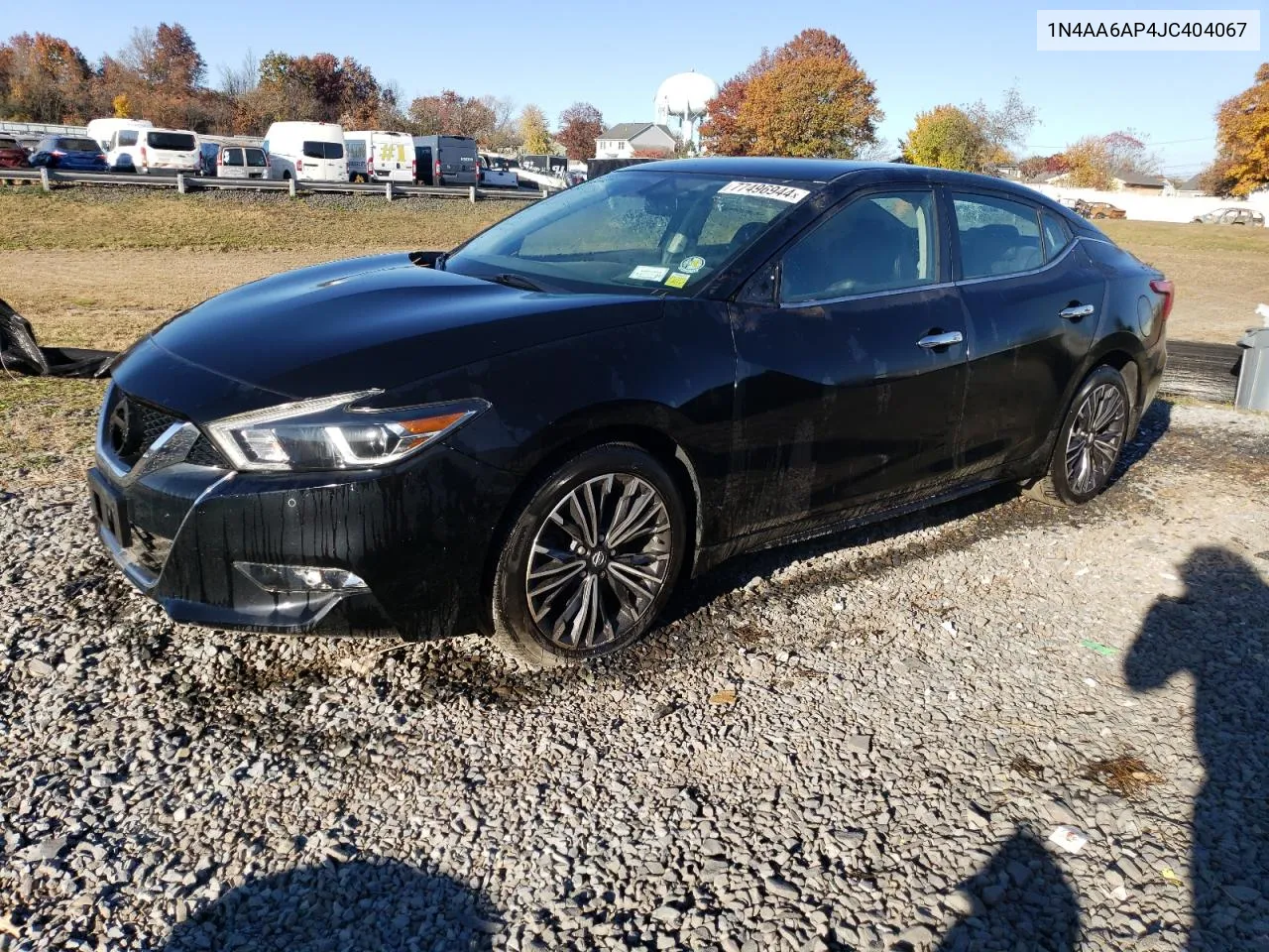 2018 Nissan Maxima 3.5S VIN: 1N4AA6AP4JC404067 Lot: 77496944